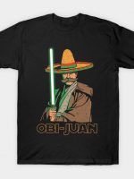Obi Juan Funny Mexican Sombrero Cinco de Mayo T-Shirt