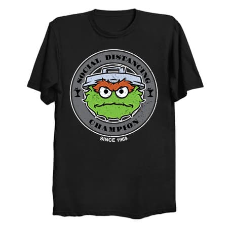 Social Distancing Grouch T-Shirt