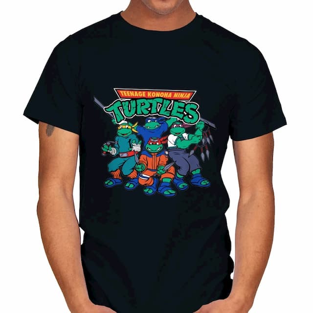 TEENAGE KONOHA NINJA TURTLES T-Shirt