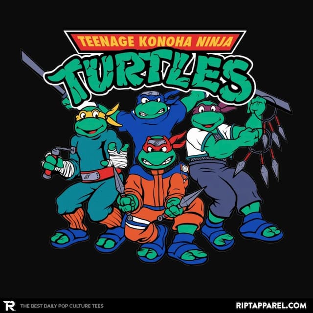 TEENAGE KONOHA NINJA TURTLES