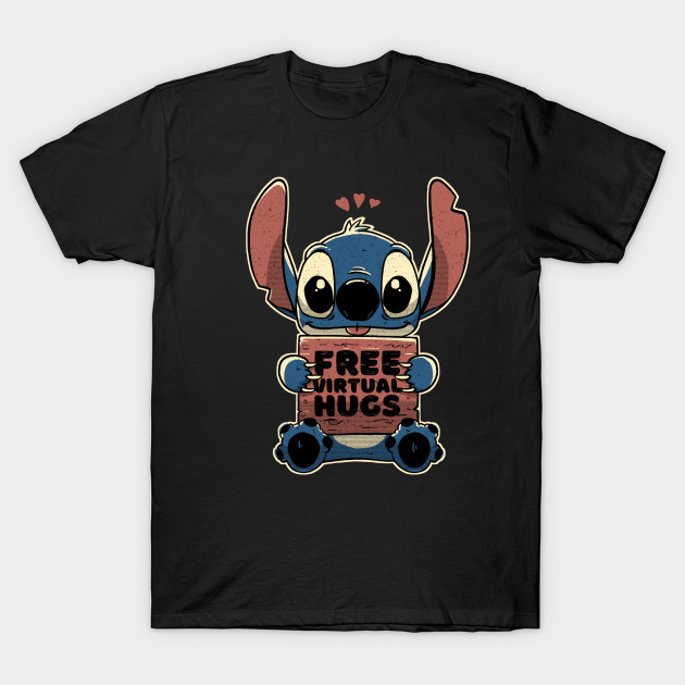 Stitch Free Virtual Hugs T-Shirt