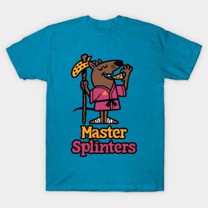 Master Splinters Pizza T-Shirt