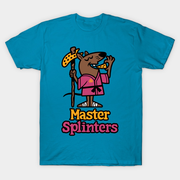 Master Splinters Pizza T-Shirt