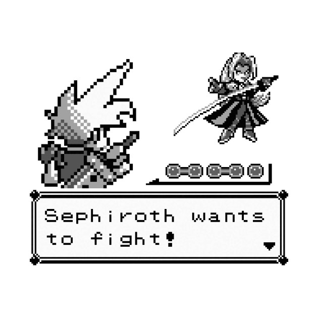 Pocket Fantasy VII - Sephiroth wants fo fight!