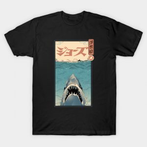 Jaws Ukiyo-e T-Shirt