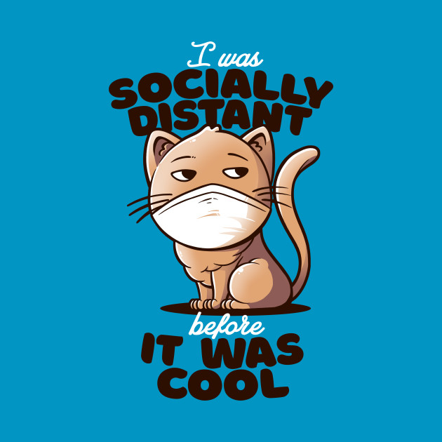 Socially Distant Cat
