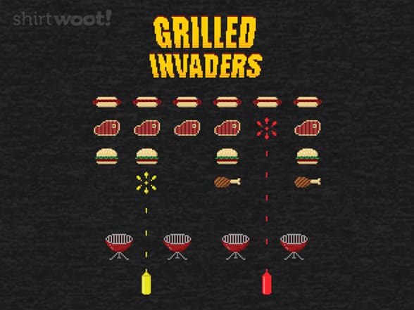 Grilled Invaders
