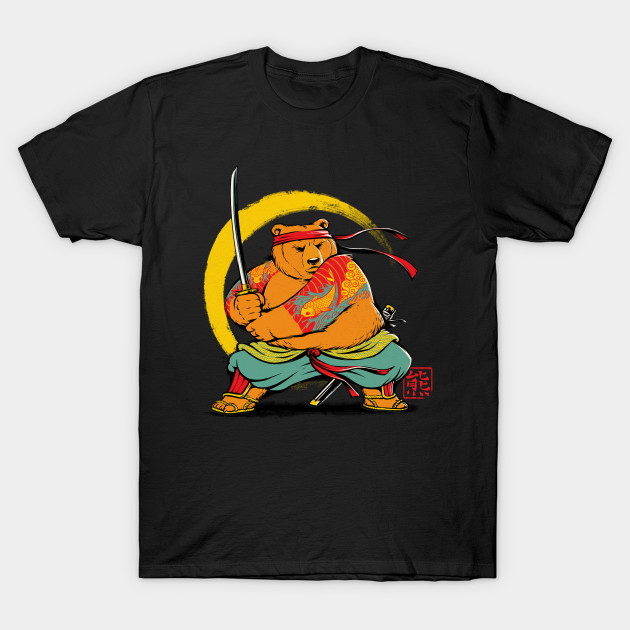 Yakuza Bear Samurai T-Shirt