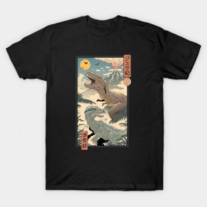 Jurassic Ukiyo-e 2 T-Shirt