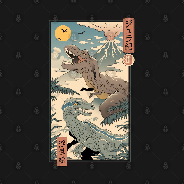 Jurassic Ukiyo-e 2