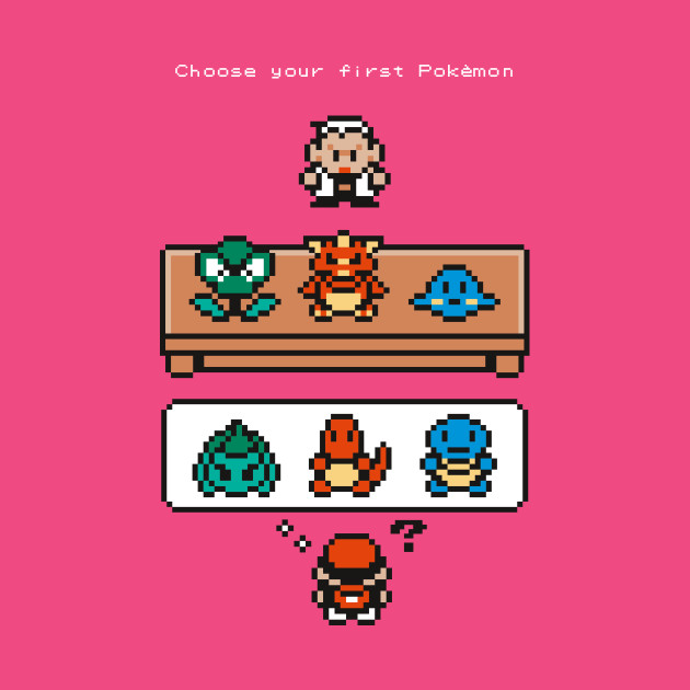 Choose you first Monster