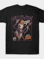 Halloween Rocks Spooky Skellington Rocker T-Shirt