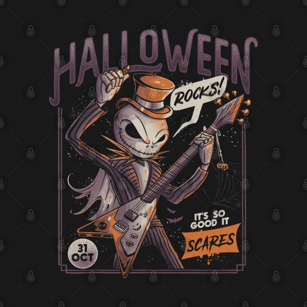 Halloween Rocks Spooky Skellington Rocker