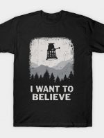 I Believe in Aliens T-Shirt
