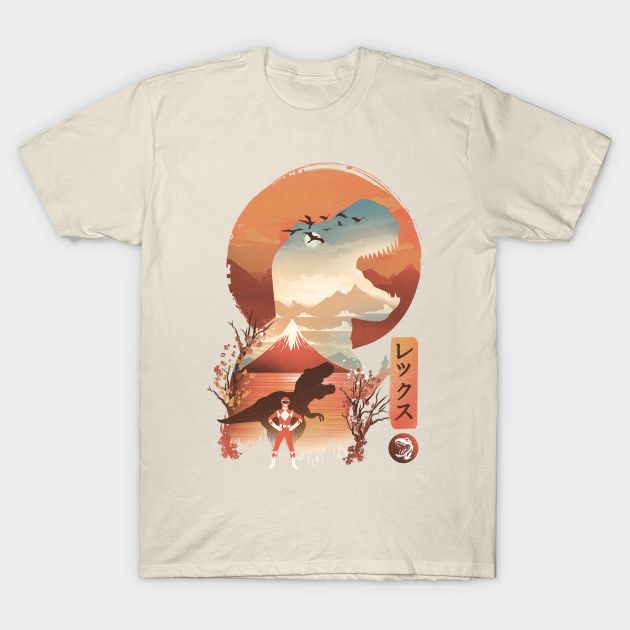 Red Ranger Ukiyo e T-Shirt Red Ranger Ukiyo e