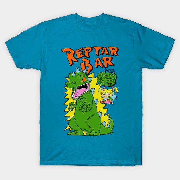  Mademark x Rugrats - Reptar Bar - Candy Bar Supreme Long Sleeve  T-Shirt : Clothing, Shoes & Jewelry