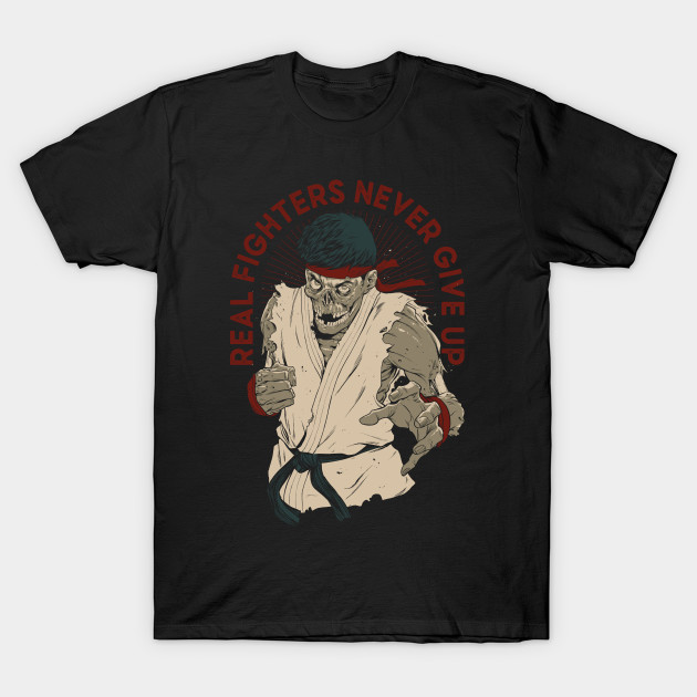 Street Fighter Ryu Zombie T-Shirt