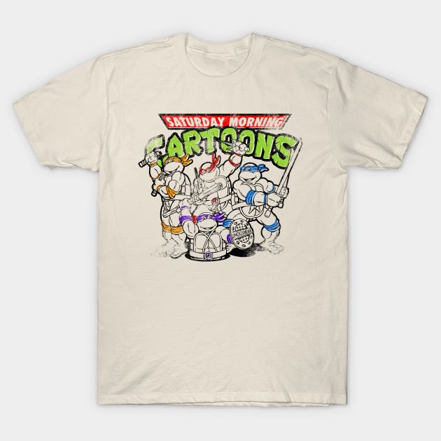 Saturday Morning Cartoons T-Shirt Saturday Morning Cartoons