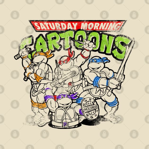 Saturday Morning Cartoons Design Saturday Morning Cartoons