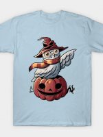 Spooky Magic Cute Funny Pumpkin Owl T-Shirt