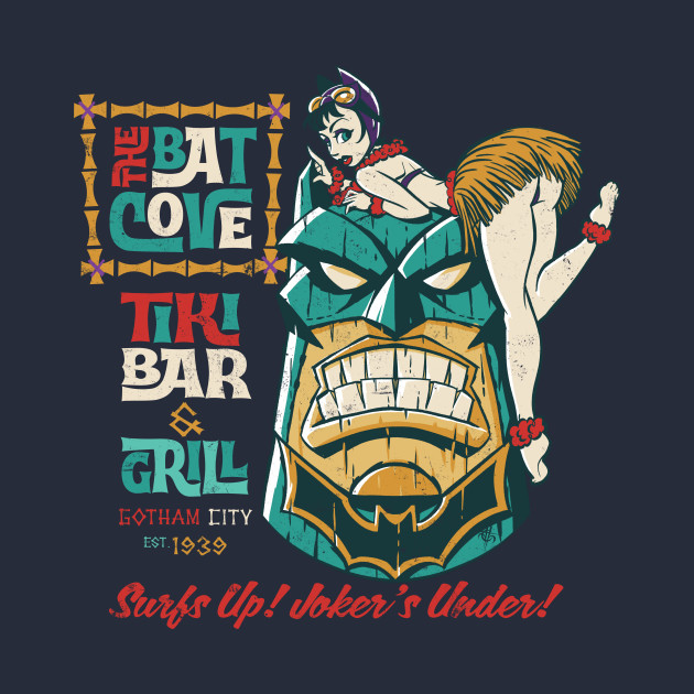 The Batcove Tiki Bar