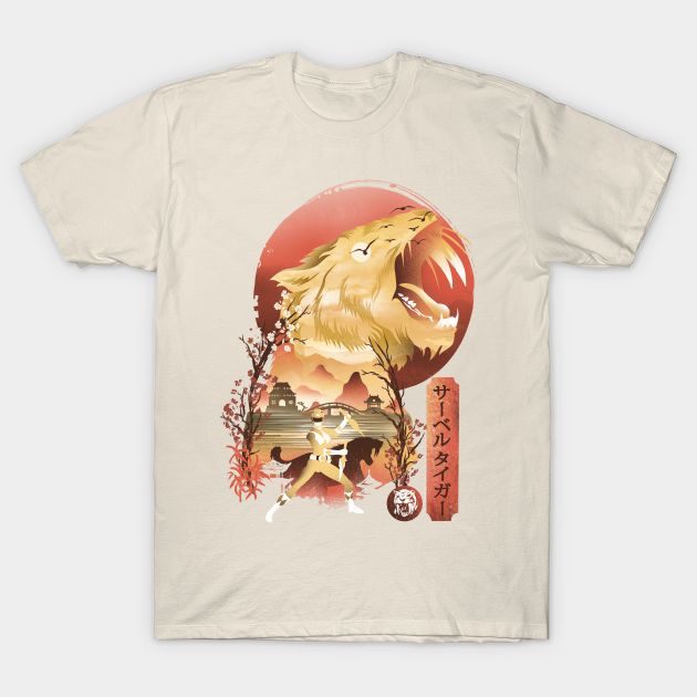 Yellow Ranger Ukiyo e T-Shirt Yellow Ranger Ukiyo e