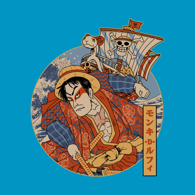 luffy ukiyo-e