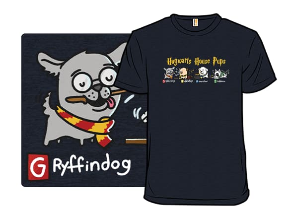 Hogwarts House Pups T-Shirt