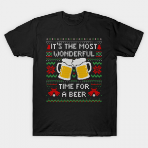 Most Wonderful Time For a Beer T-Shirt