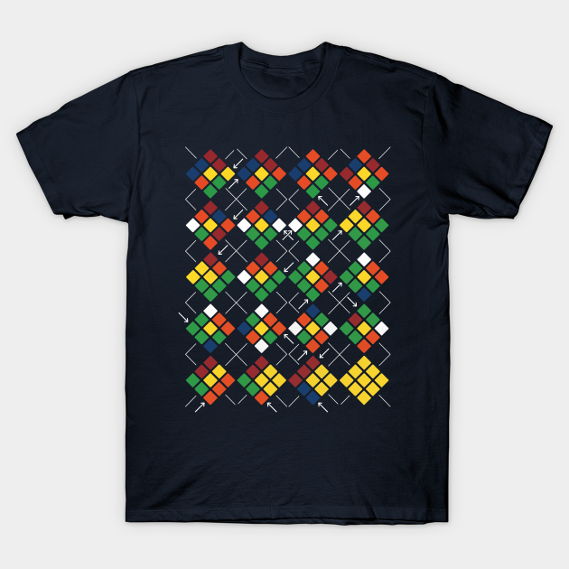Rubik's Cube Argyle T-Shirt
