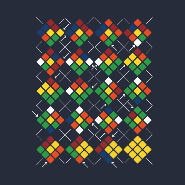 Rubik's Cube Argyle