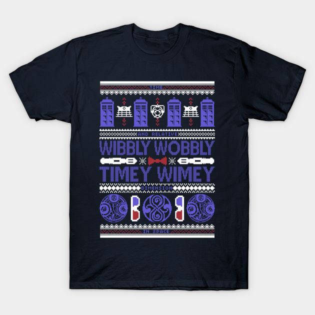 Timey Wimey Ugly Sweater