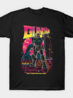 80s Retro Style Gundam T-Shirt