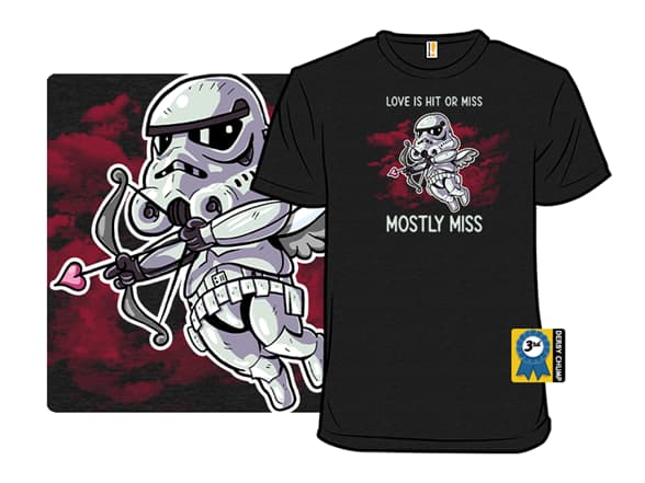 Love Is Mostly Miss Stormtrooper T-Shirt