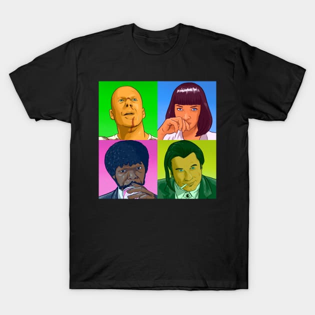 PoPart Fiction - Pulp Fiction T-Shirt
