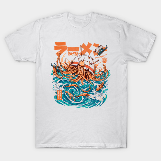 Dark Great Ramen off Kanagawa T-Shirt