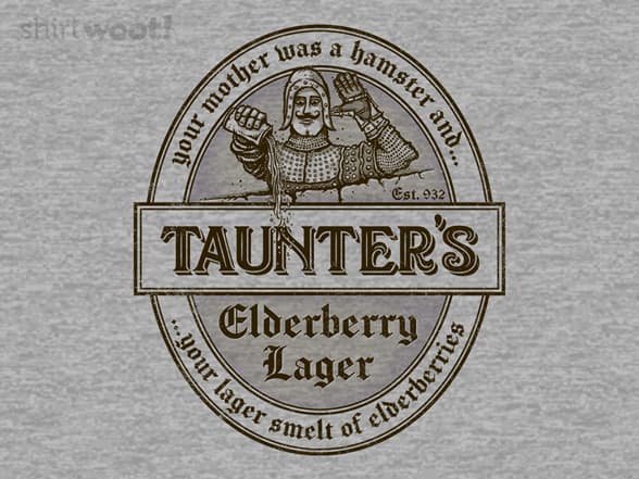 Your Lager Smelt of Elderberries