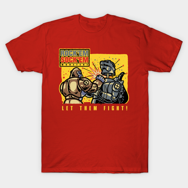 Let'Em Fight! v3 King Kong v Godzilla T-Shirt
