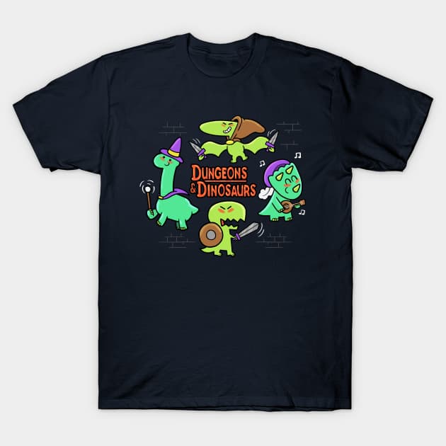Dungeons & Dinos T-Shirt