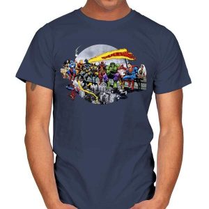 SUPERHEROES LUNCH ATOP A SKYSCRAPER T-Shirt