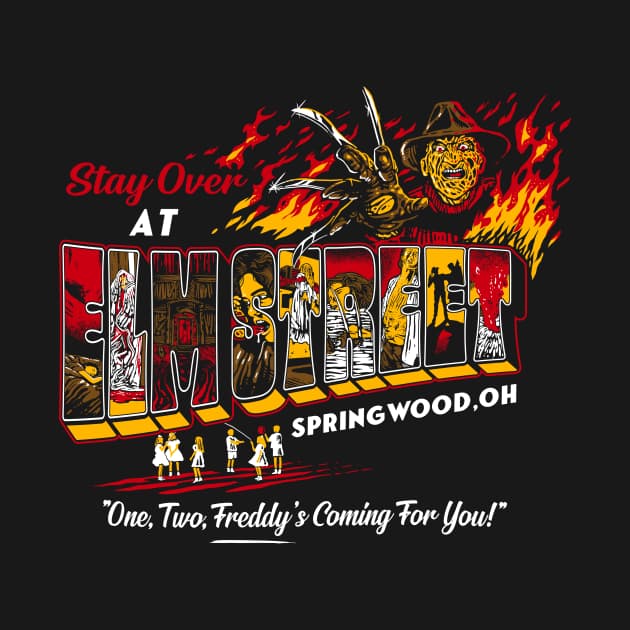 Slasher postcards - Elm Street