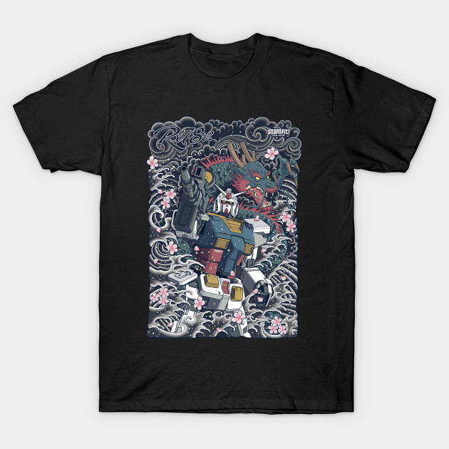 Blue Dragon Tattoo T-Shirt