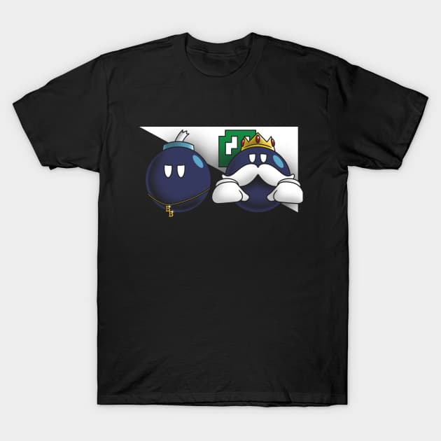 Bobombs over Mushroomland T-Shirt