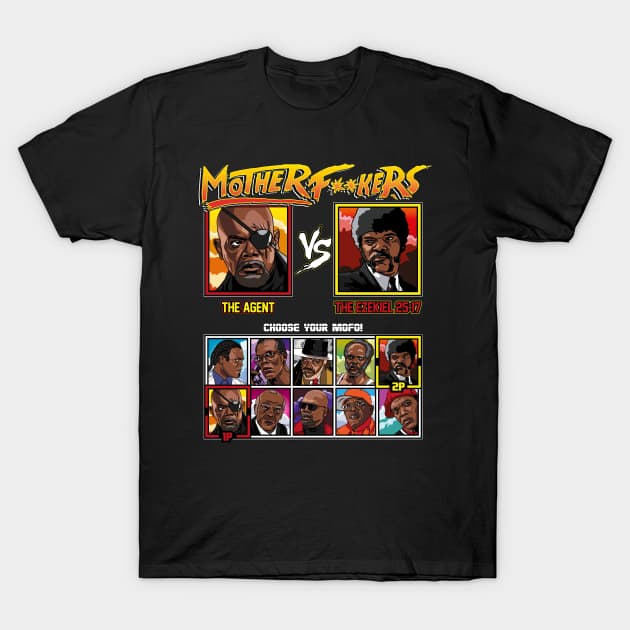Motherf**kers - Samuel L Jackson VS - Censored T-Shirt