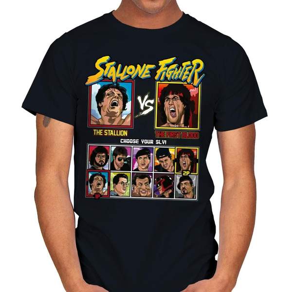 Stallone Fighter - Rocky vs Rambo T^Shirt