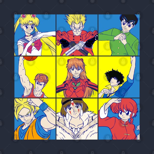 The Anime Heart of a 90s Kid (Part 1) T-Shirt