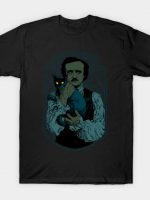 Poe and the Black Cat T-Shirt