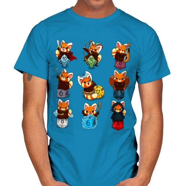 RED PANDA ROLE DICE T-Shirt