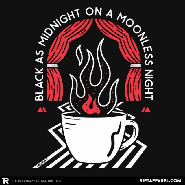 Black as midnight on a moonless night