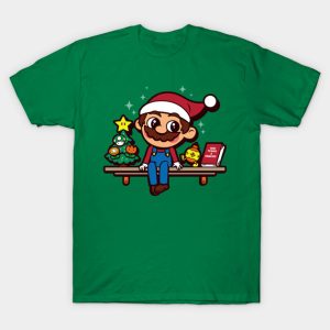 No Elf on the Shelf Mario T-Shirt